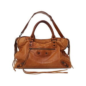 Balenciaga The City Leather Shoulder Bag